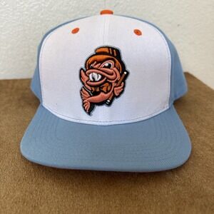 New Capistrano Salmon RSVLTS Hat Cap Adult Snap Back Regular Crown Baseball Blue
